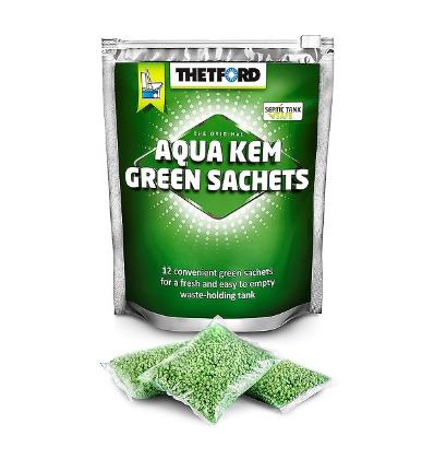 Порошок для биотуалетов Aqua Kem Green Sachets 12шт